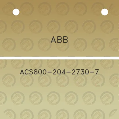 abb-acs800-204-2730-7