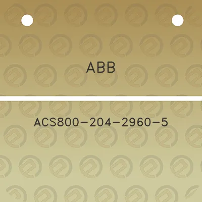 abb-acs800-204-2960-5