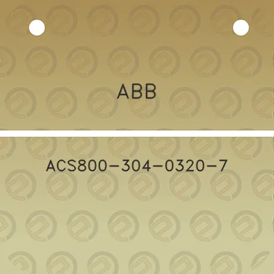 abb-acs800-304-0320-7