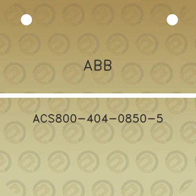 abb-acs800-404-0850-5