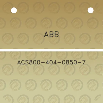 abb-acs800-404-0850-7