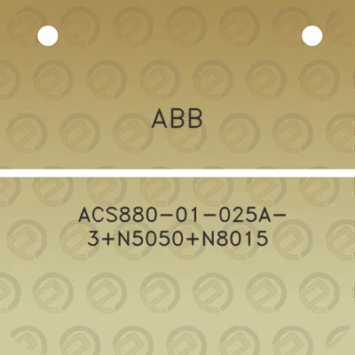 abb-acs880-01-025a-3n5050n8015