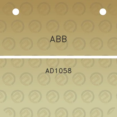 abb-ad1058