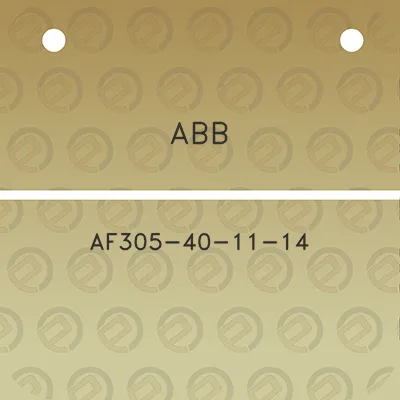 abb-af305-40-11-14