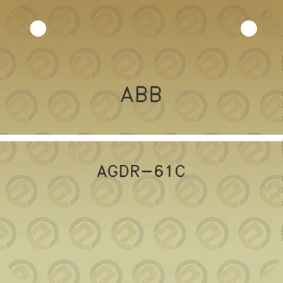 abb-agdr-61c