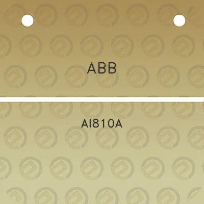 abb-ai810a