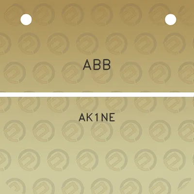 abb-ak1ne