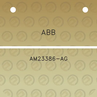 abb-am23386-ag