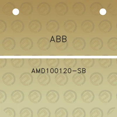 abb-amd100120-sb