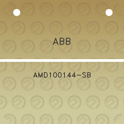 abb-amd100144-sb