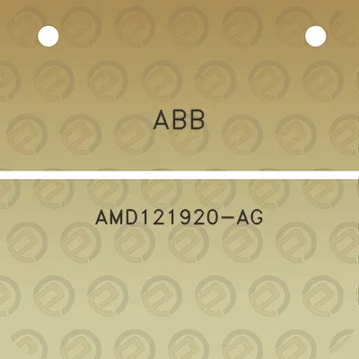 abb-amd121920-ag