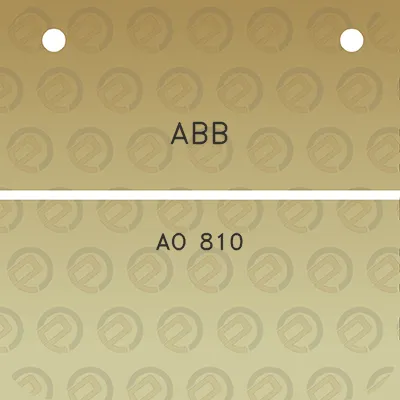 abb-ao-810