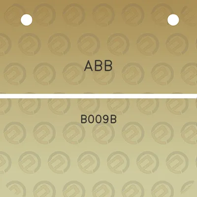 abb-b009b