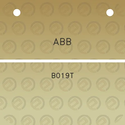 abb-b019t