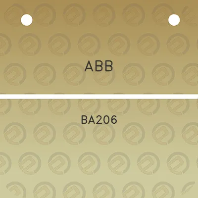 abb-ba206