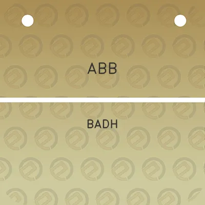 abb-badh