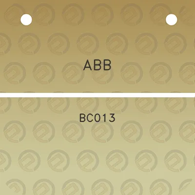 abb-bc013