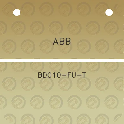 abb-bd010-fu-t