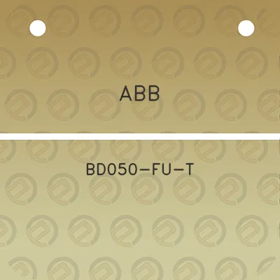 abb-bd050-fu-t