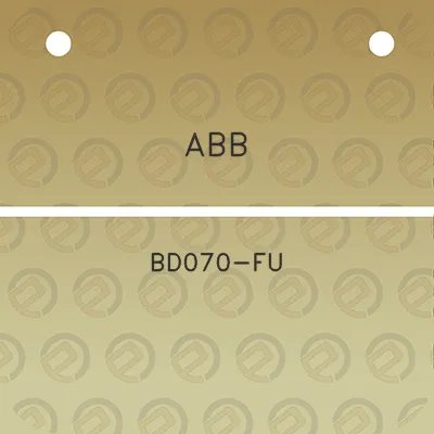 abb-bd070-fu