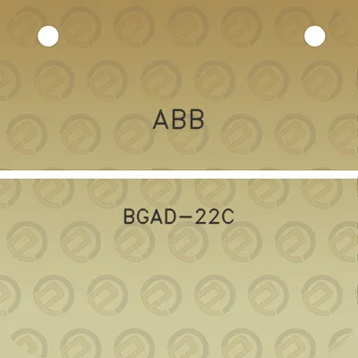 abb-bgad-22c