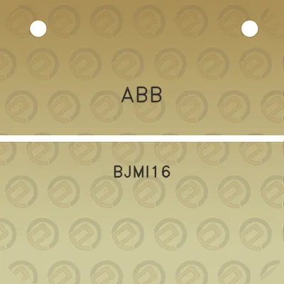 abb-bjmi16