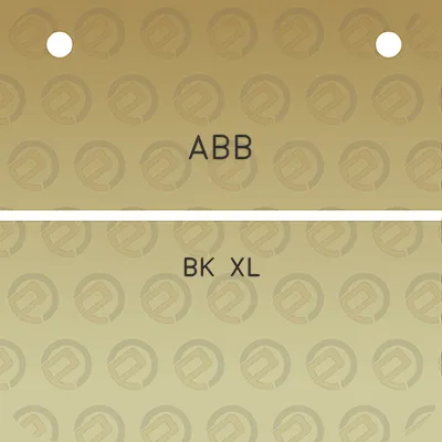 abb-bk-xl