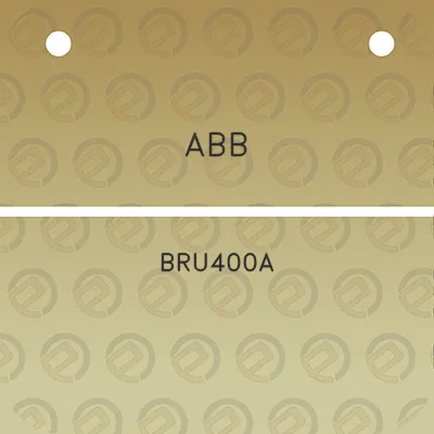 abb-bru400a