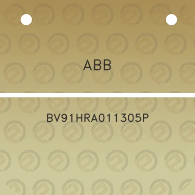 abb-bv91hra011305p