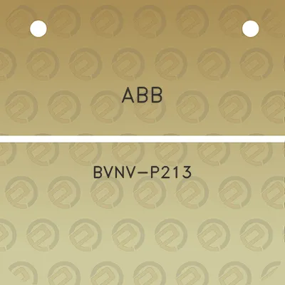 abb-bvnv-p213