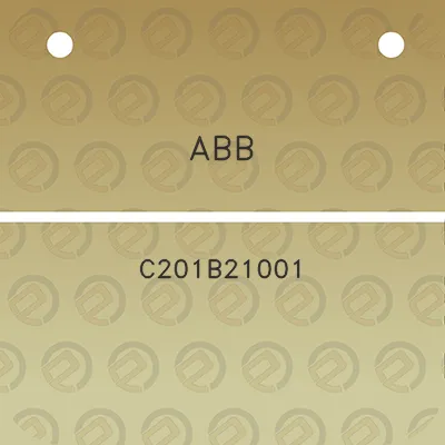 abb-c201b21001