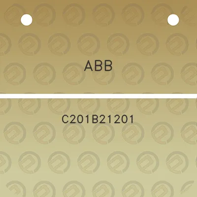 abb-c201b21201