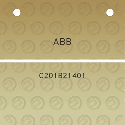 abb-c201b21401