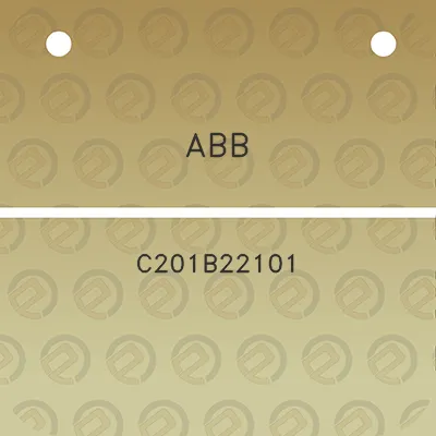 abb-c201b22101