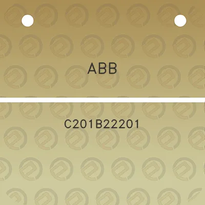 abb-c201b22201