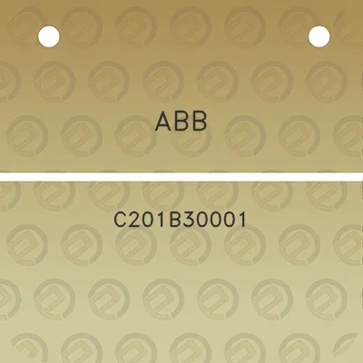 abb-c201b30001