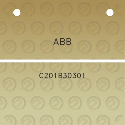 abb-c201b30301