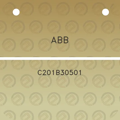 abb-c201b30501