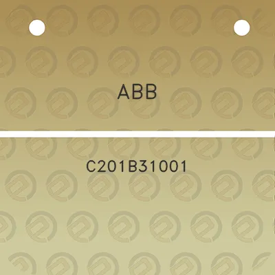 abb-c201b31001