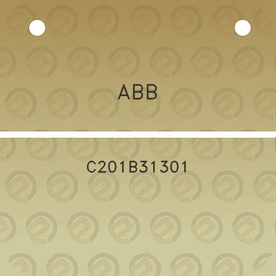 abb-c201b31301