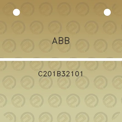 abb-c201b32101