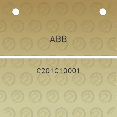 abb-c201c10001