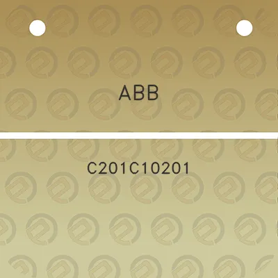 abb-c201c10201