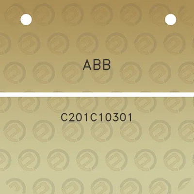 abb-c201c10301