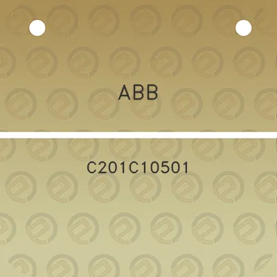 abb-c201c10501