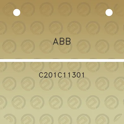 abb-c201c11301