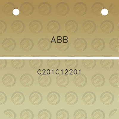 abb-c201c12201