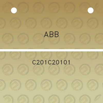 abb-c201c20101