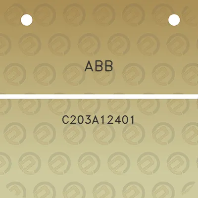 abb-c203a12401