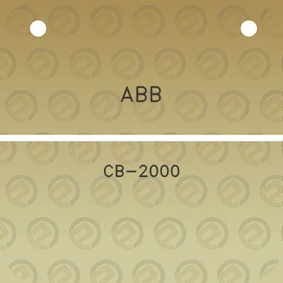 abb-cb-2000